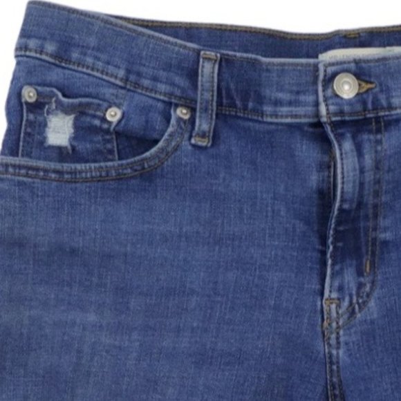 Levi's Mid Length Distressed Shorts - Picture 8 of 8